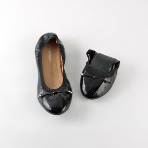 Nuevo Modelo 2026 Zapatos Planos de Mujer con Suela Blanda, Estilo Slip-On, Tipo Egg Roll, Negros, Versátiles, de Punta Baja, con Lazo, Cómodos, para Comercio Transfronterizo - Product Image 6