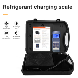 Balance électronique numérique de haute précision pour la réfrigération, balance de pesage électronique, balance de charge de réfrigérant - Product Image 3