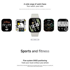 Reloj Inteligente Redmi Watch 6 Lite 1.96 AMOLED con GPS, Monitor de Actividad Física, Correa de Silicona Unisex, Resistente al Agua IPX8 - Product Image 4