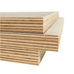 佳木家100% 木芯材料桉树硬木胶合板实心耐用木板商用胶合板