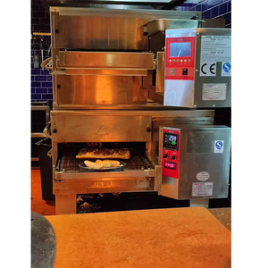 Four tunnel pour <span class=keywords><strong>pizza</strong></span> automatique four à <span class=keywords><strong>pizza</strong></span> 32 pouces gaz électrique à impact simple ou double convoyeur four à <span class=keywords><strong>pizza</strong></span> - Product Image 5