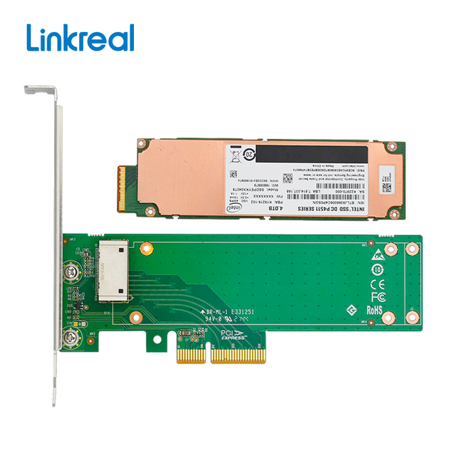 LRNV9EN4 PCIe 4.0 X4 to NVMe EDSFF 1U Short E1.S Riser Adapter Card