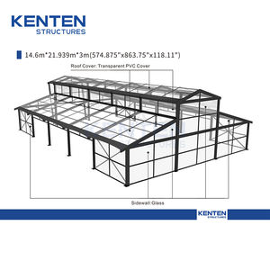 KENTEN Salles de réception préfabriquées de <span class=keywords><strong>luxe</strong></span> pour événements 15m X 30m Tentes de réception 25 par 60m Tentes de réception permanentes pour 300 personnes - Product Image 6
