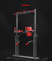 Barre de musculation pliable multifonctionnelle télescopique – Support de fitness professionnel sans perçage