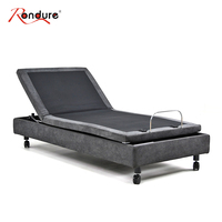Base de lit électrique réglable Rondure R200T, relevage parallèle, lit réglable, soins à domicile, lit haut-bas