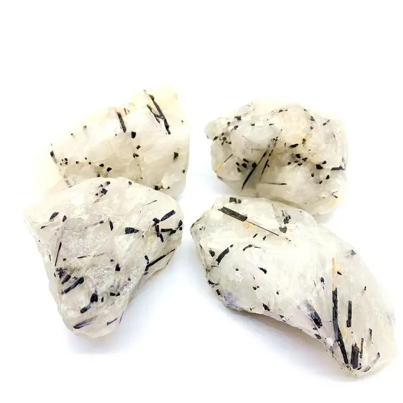 Sıcak satış FENG SHUI kristaller ev dekorasyon için şifa taşları doğal siyah turmalin
