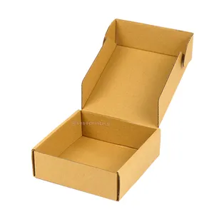 Custom Packaging Boxes Folding Carton Kraft Mailer Shipping Boxes Corrugated Cardboard for Packaging