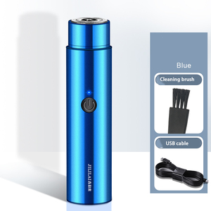 Mini <span class=keywords><strong>Afeitadora</strong></span> Eléctrica Portátil para Hombre, Maquinilla de Afeitar Eléctrica Recargable por USB, <span class=keywords><strong>Afeitadora</strong></span> Facial y Corporal para Hombre, Depilación - Product Image 2
