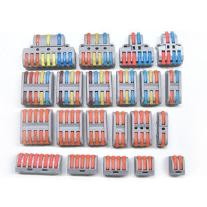 Konektor Kabel Listrik Cepat 5 Jalur Universal Kompak, Blok Terminal Push-in, Blok Terminal Cepat Plug-in - Product Image 3