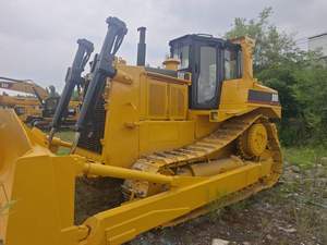 Bulldozer sur chenilles CAT D8R, tracteur lourd, engin de construction - Product Image 5