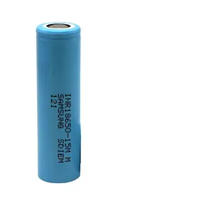 原装18650 15毫米可充电电池锂离子电池INR18650-15MM 1500mAh 3.7v大功率23Amp
