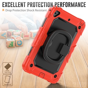 360 Rotable andle ickickstand iliilicono Shockproof over sobre abablet ase para IAD ad INI 4 2015 INI 5 <span class=keywords><strong>2019</strong></span> - Product Image 3