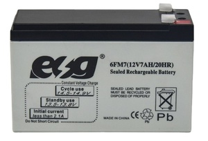 ESG перезаряжаемая глубокая велосипедная домашняя б/у 12 В 7ah 8ah 9ah AGM UPS гелевая аккумуляторная сухая свинцово-кислотная батарея - Product Image 4