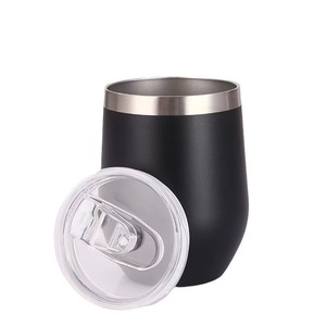 Tasse en forme de U isolée sous vide à double couche de 12oz en acier inoxydable 304 moderne pour les fêtes - Product Image 5