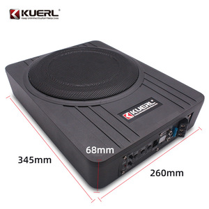 ซับวูฟเฟอร์ติดรถยนต์ Kuerl ขนาด 10 นิ้ว 12V ระบบเสียงโมโน อัพเกรด พร้อมรีโมทคอนโทรล ตัวเรือนอะลูมิเนียมอัลลอย - Product Image 2