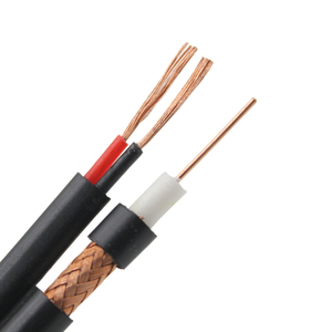 Coaxial RG59 + 2C <span class=keywords><strong>Cable</strong></span> de alimentación <span class=keywords><strong>Cable</strong></span> CCTV - Product Image 1