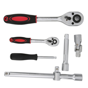 Ferramentas Manuais OEM <span class=keywords><strong>Kraft</strong></span> com Kit de Soquetes de 108 Peças/Conjunto de Soquetes com Caixa Plástica Portátil - Product Image 6