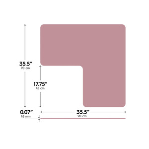 New triangular leather mouse <b>pad</b>, desktop corner mat, large non-slip <b>writing</b> <b>pad</b>, custom patterns available. - Product Image 1