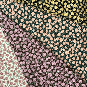 Tissu en <span class=keywords><strong>lin</strong></span> imprimé numérique abstrait écologique en gros pour robes d'été en <span class=keywords><strong>coton</strong></span> <span class=keywords><strong>ou</strong></span> en <span class=keywords><strong>lin</strong></span> pour femmes 2026 et robes en <span class=keywords><strong>lin</strong></span> à motifs floraux - Product Image 3