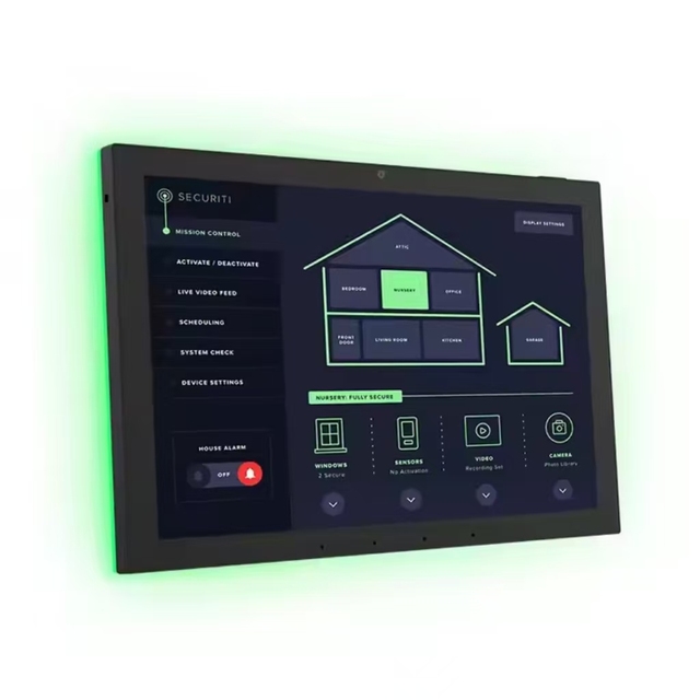 Smart Home All-in-one Rk3576s Tablet With Touch Screen Display Usb Interface New Product 4+64gb With Poe Touch Screen Display