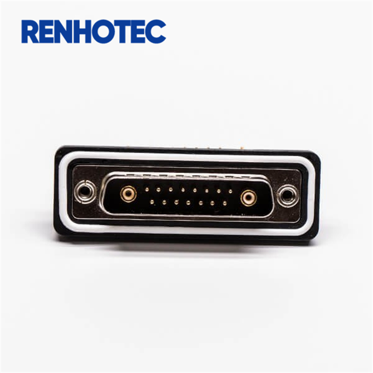 Combo Micro D SUB 3W3 2W2 2V2 5W5 7W2 8W8 9W4 13W3 17w2 IP67 DB 90มุมขวาชายหญิงตรง D-SUB Connector