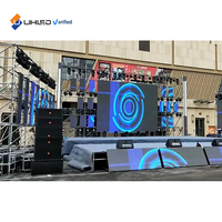 Écran LED géant étanche UHLED P2.976 pour scène, panneau publicitaire de location, écran d'affichage extérieur