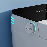 Factory Direct Sale Smart Toilet One Piece Electric Heating Sensor Flushing Toilet for RV and Camper Bathroom Use