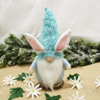 Boneka Gnome Kelinci Paskah Tanpa Wajah, Dekorasi Meja, Boneka Plush Kurcaci Kelinci Paskah, Ornamen Kecil, Terlaris Baru, Pelabuhan Ningbo