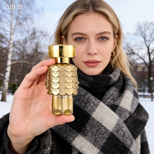 <span class=keywords><strong>Perfume</strong></span> para <span class=keywords><strong>Mujer</strong></span> al por Mayor, Diseño de <span class=keywords><strong>Robot</strong></span> Dorado, 75 ml, Novedad 2026 |   Exotic Mango Vanilla EDP |   Fragancia de Moda de Lujo y Larga Duración - Product Image 3