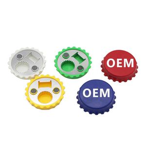 Décapsuleur magnétique rond personnalisable pour réfrigérateur, idéal pour les anniversaires – Vente directe usine - Product Image 5