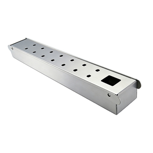 Boîte à fumée en acier inoxydable Pinnovo <span class=keywords><strong>pour</strong></span> barbecue, universelle et de qualité supérieure, <span class=keywords><strong>pour</strong></span> infuser de la viande, des légumes et plus encore avec une saveur fumée - Product Image 2