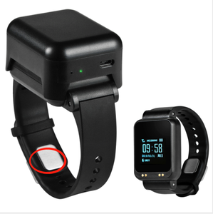 Bên ngoài khe cắm thẻ Sim với IP68 không thấm nước Heart Rate Monitor dây đeo cổ tay nhà bắt Bracelet cho prisoner offender parolee - Product Image 1
