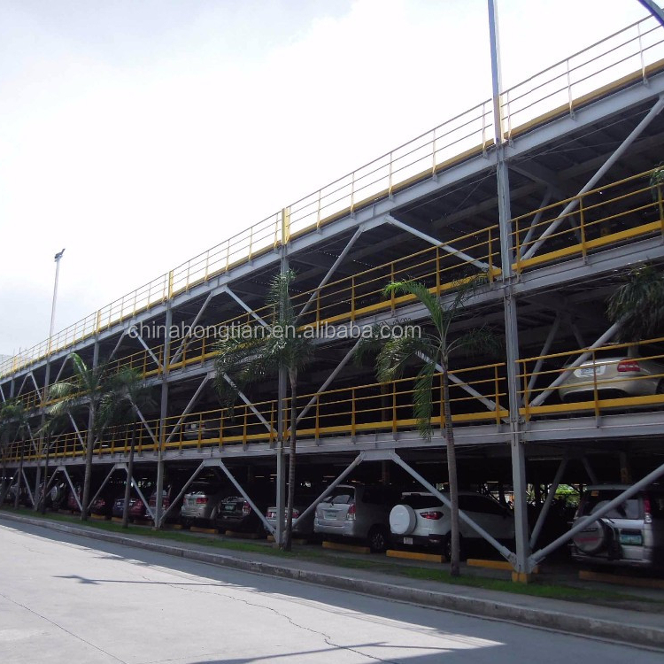 Steel Parking Structure Durable Car Parking