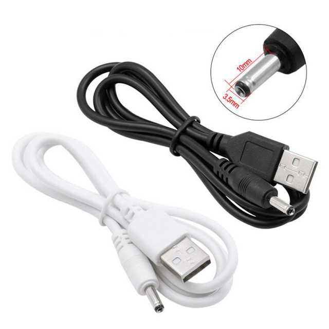 3.5*1.35mm USB to DC 3.5mm Power Cable USB to 3.5 Jack Connector DC Power Supply Charger Adapter for Hub USB Fan Charging Cable