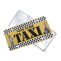 Plaque d'immatriculation métal aluminium voiture moto plaque d'immatriculation personnalisée