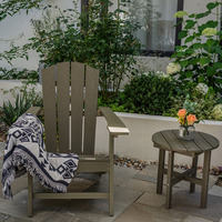 Vente en gros tout temps chaise pliante Adirondack pour patio et jardin meubles en plastique HDPE