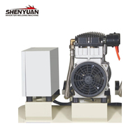 Kompresor Udara Portabel SHENYUAN SYW1100*3-150L 22kw Piston Direct Drive Berpelumas Oli Senyap 8Bar/116Psi Berat 100kg