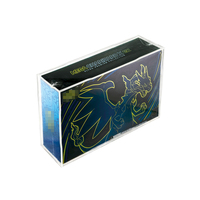 Étui de présentation en acrylique pour TCG Ultra Premium Collection Mega Charizard X EX UPC