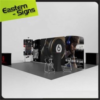 Stand d'exposition portable sur mesure, design standard, pour salons professionnels