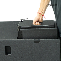 DTL110 Système d'Enceintes Line Array Professionnel pour Scène et Concert avec DSP, Subwoofer 18 Pouces et Enceintes Actives Line Array 10 Pouces