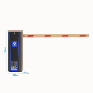 Özelleştirilmiş akıllı DC fırçasız Motor 24V bariyer kapısı otomatik ters RS485 kapısı bariyerleri park sistemi GD028 - Product Image 3