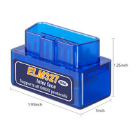 Détecteur de panne automobile MINI ELM327 BT OBD2 version 2.1, testeur de voiture
