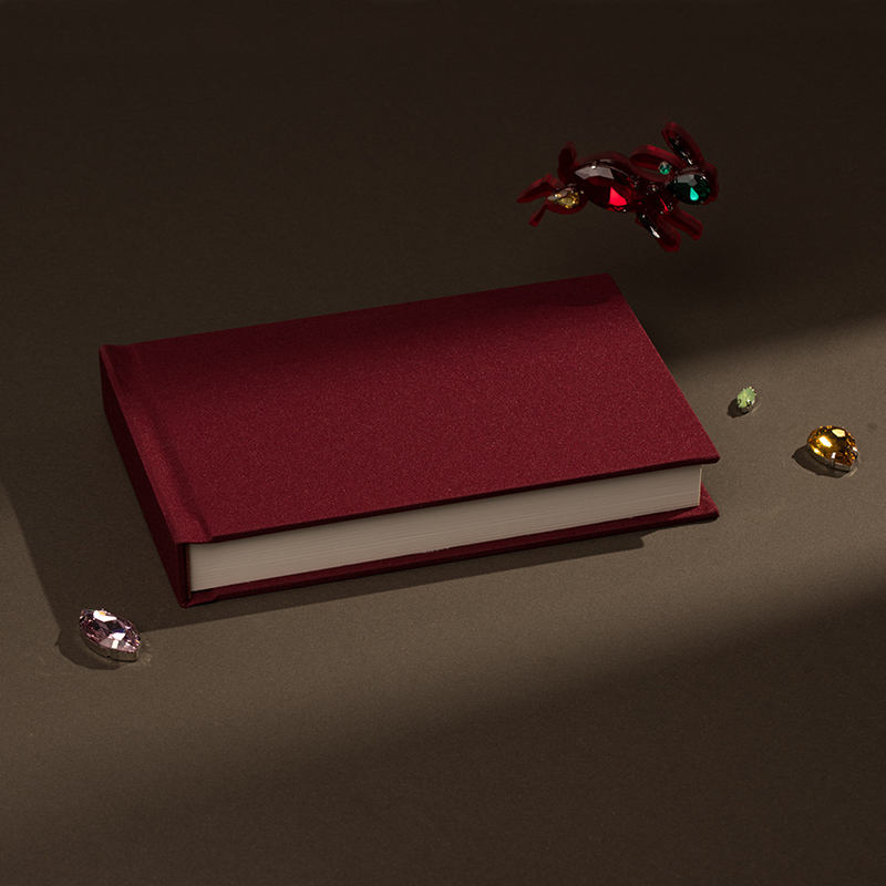 Vin rouge 1 solide couleur modèle capacité 52 feuilles 3 pouces