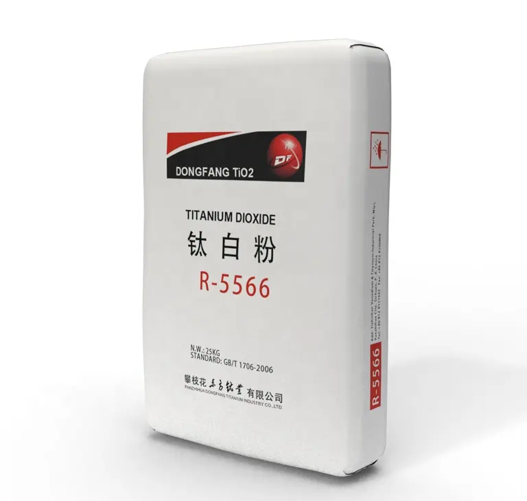 China de dióxido de titanio rutilo de los fabricantes de TiO2 R5566