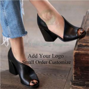 Sandales Chunky pour Femme, Chaussures à Talons Hauts, Chaussures Tendance pour Soirée/Officiel - Product Image 1