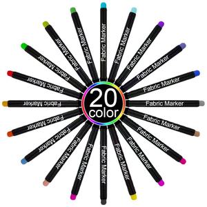 <span class=keywords><strong>Pennarelli</strong></span> in tessuto permanenti <span class=keywords><strong>per</strong></span> magliette vestiti <span class=keywords><strong>per</strong></span> bambini tutine bavaglini cuscino <span class=keywords><strong>bianco</strong></span> tela Tote Bags abbigliamento-senza spurgo-punta Fine - Product Image 6