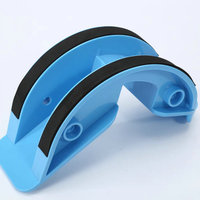 Civière de mollet Dispositif à bascule de pied durable Pied à bascule Jambe tendue Muscle Cheville Massage Fitness Pédale Civière