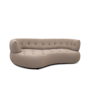 Sofá de lujo para sala de estar, sofá de tela de terciopelo antiguo, sofá tapizado de 2 plazas, sofá seccional <span class=keywords><strong>Victor</strong></span>, conjunto de sofá de tres plazas - Product Image 3