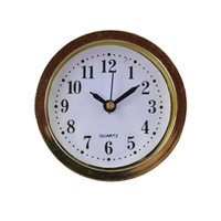 Reloj clásico de cuarzo, de buena calidad, color dorado