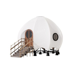 Carpa Domo de Diseño Único, Una Habitación, Carcasa Rígida, para Campamento al Aire Libre en las Cuatro Estaciones - Product Image 4